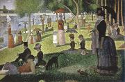 Georges Seurat, a sunday on la grande jatte 1884
